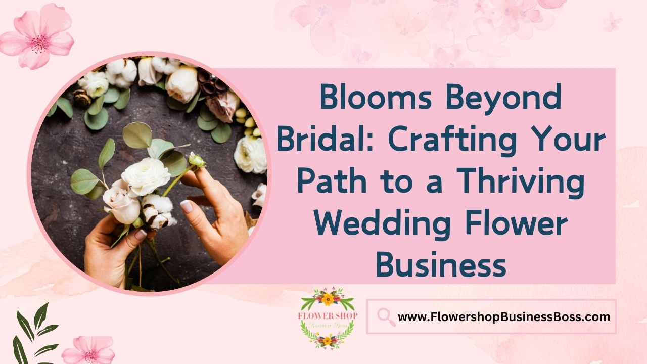 Blooms Beyond Bridal: Crafting Your Path to a Thriving Wedding Flower Business