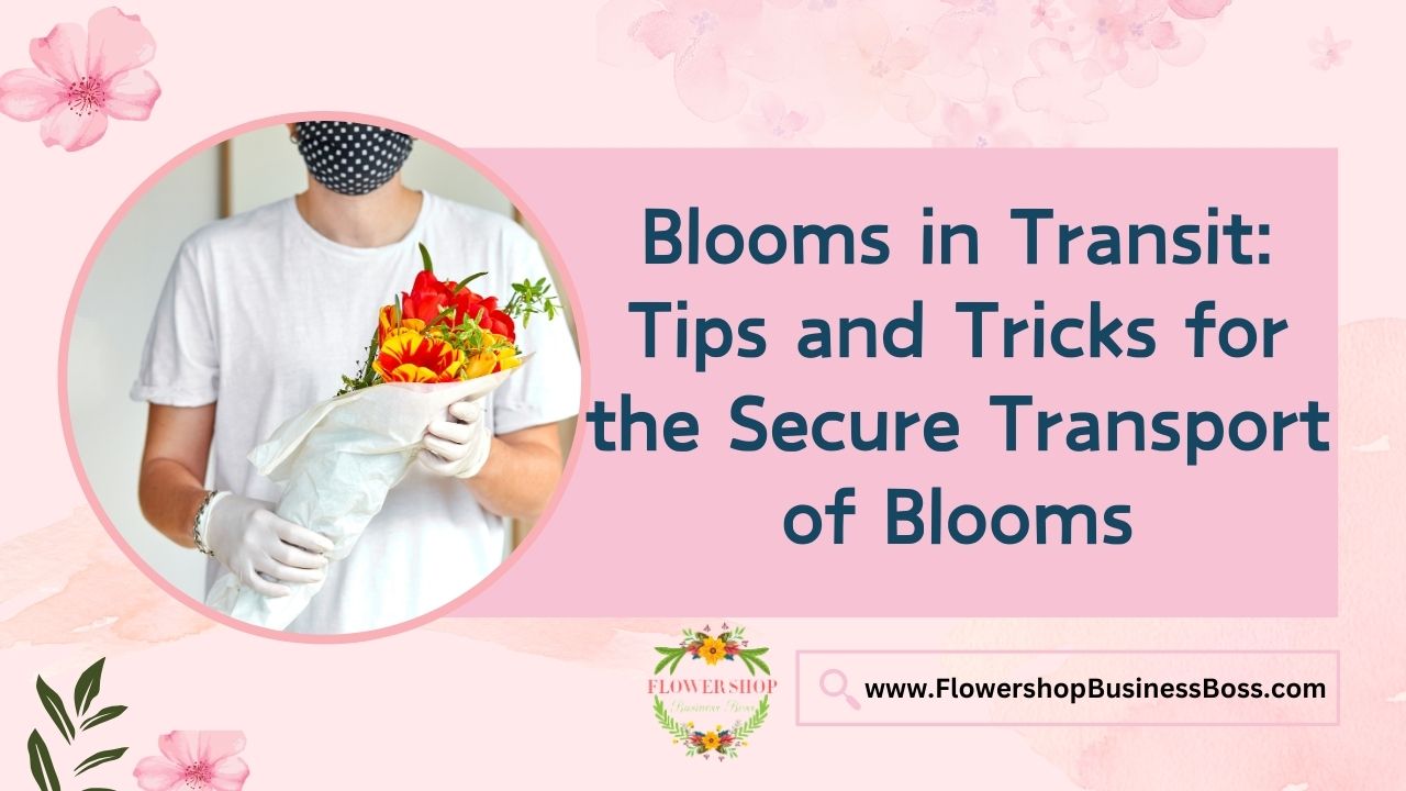 Blooms in Transit: Tips and Tricks for the Secure Transport of Blooms