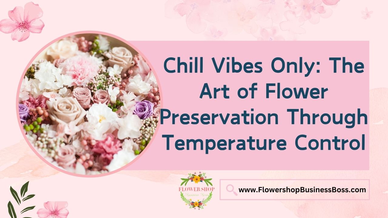 Chill Vibes Only: The Art of Flower Preservation Through Temperature Control