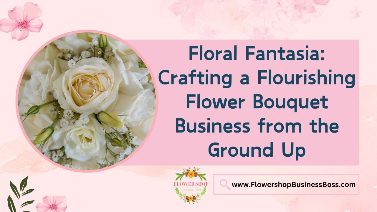 Floral Fantasia: Crafting a Flourishing Flower Bouquet Business from the Ground Up