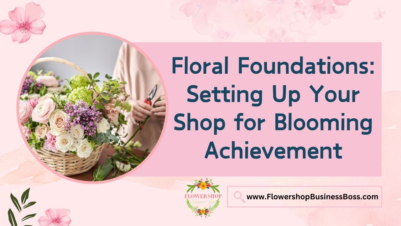 Floral Foundations: Setting Up Your Shop for Blooming Achievement