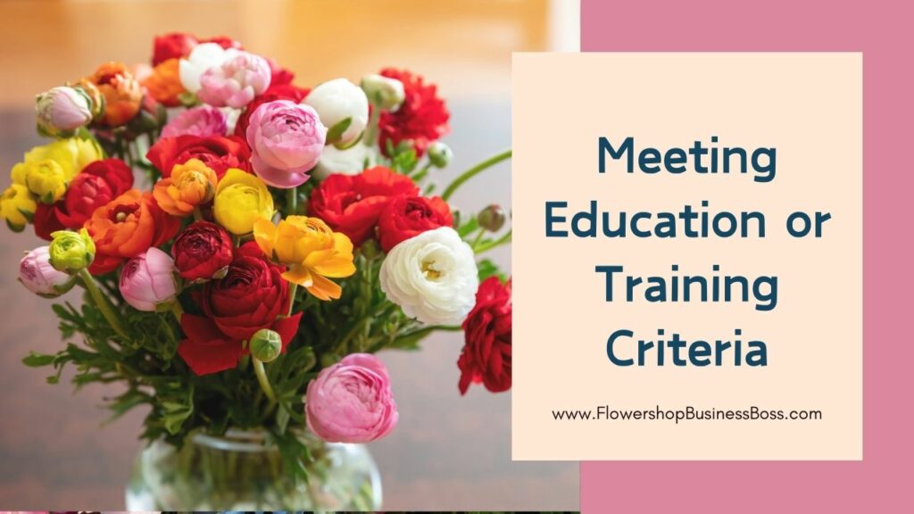 Florist License Application Process