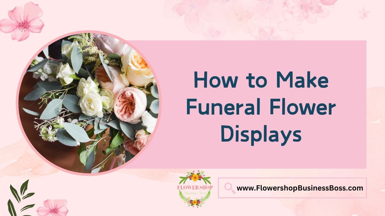How to Make Funeral Flower Displays