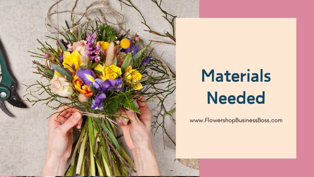 Making Flower Necklaces