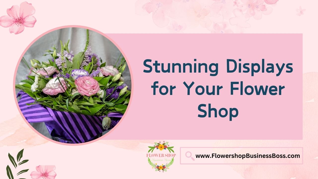 Stunning Displays for Your Flower Shop