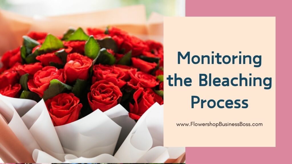 How to Bleach Dried Blossoms