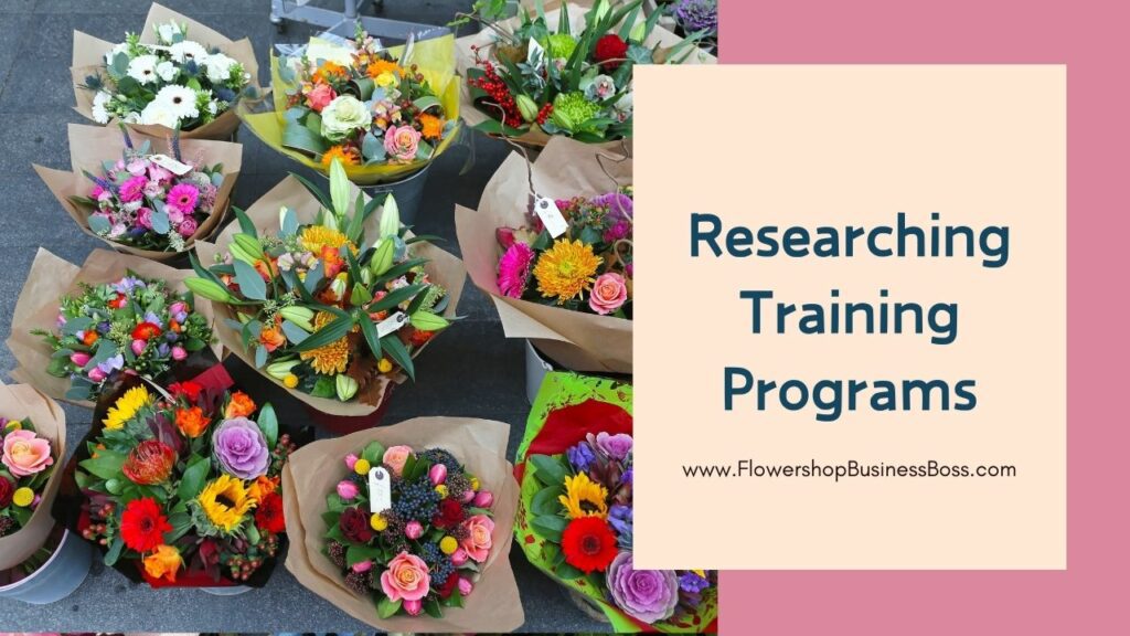 Locating Florist Training Near Me